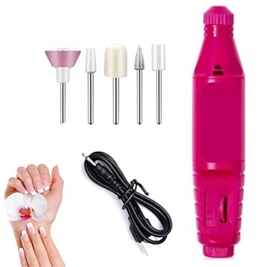 Imagem de Lixadeira Lixa de Unha Elétrica Bivolt Manicure Polimento