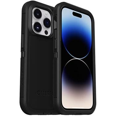 Imagem de OtterBox Capa para iPhone 14 Pro Max (apenas) Defender Series XT - preta, sem tela, resistente, encaixa no MagSafe, acessório de cordão