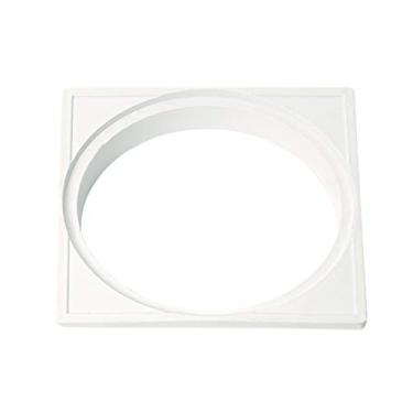 Imagem de Porta Grelha Quadrado ABS (100 mm, Branco)
