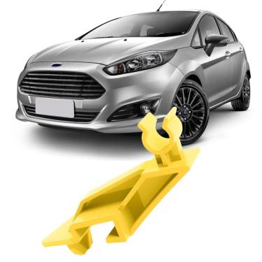 Imagem de Grampo Presilha Descanso Haste Vareta Capô New Fiesta Hatch 2012 2013 2014 2015 2016 2017 2018 2019
