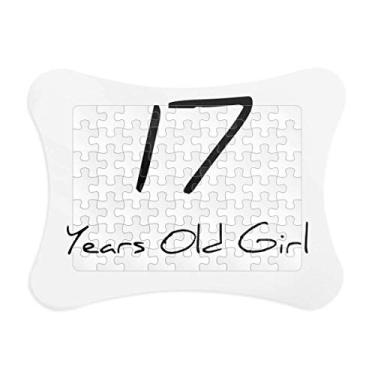 Imagem de Moldura de quebra-cabeça jovem de 17 anos de idade 17 anos de idade