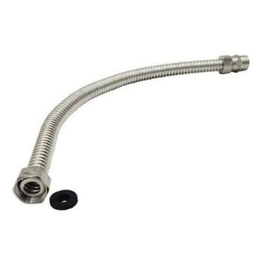 Imagem de Flexível Para Água Quente - 1/2X1/2 Mxf 30Cm Com Canopla