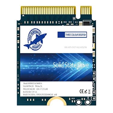 Imagem de Dogfish M.2 2230 SSD 256GB PCIe NVMe 3.0 3D NAND Gaming Unidade de estado sólido interna para PS5 Steam Deck Microsoft Surface Pro Dell HP Lenovo Laptop Ultrabook Tablet (M.2 2230 256GB)