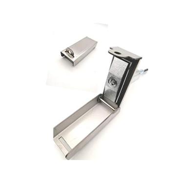 Imagem de LORADAR Vending Machine Door Lock Stainless Steel Protection Cover, T Handle Vending Machine Lock Protection Cover, to Prevent The Lock Cylinder from Being Stolen or Damaged