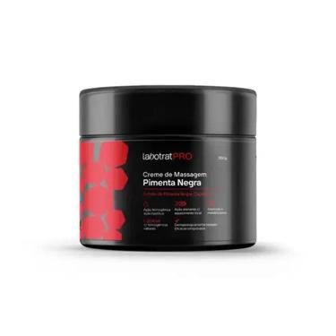 Imagem de Creme De Massagem Pimenta Negra 350Gr - Labotrat Pro