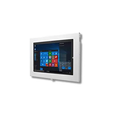 Imagem de TABcare Capa de metal antifurto com trava para tablet Samsung Galaxy TAB A9+ 11 polegadas para quiosque, POS, loja, exibição de exibição, relógio de ponto (TAB A9+ 11, branco)