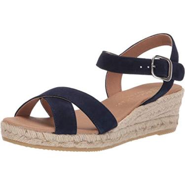 Imagem de Eric Michael Sandália feminina Ashley, Azul marino, 9.5-10