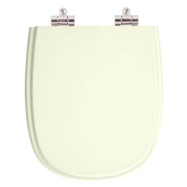 Imagem de Tampa de Vaso Sanitário Poliéster com Amortecedor Sabatini Palha para bacia Icasa