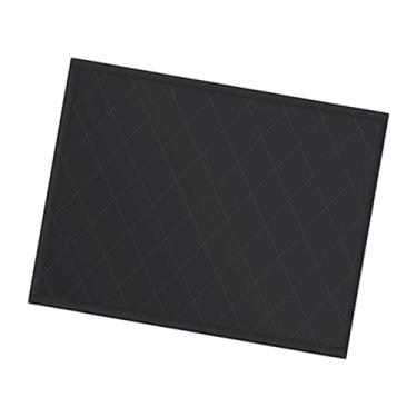Imagem de Generic Capa para Lareira Bloqueador de Ar Frio Preto Mantenha o Piso Limpo Capa de Isolamento Fácil Instalação Cobertor para Lareira, 81cm X 100cm