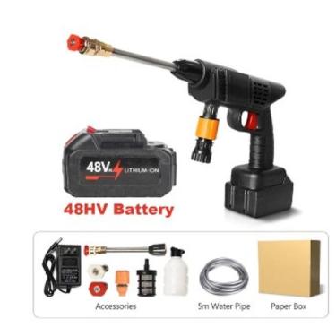 Imagem de Lavadora De Alta Pressão Recarregável Para Limpeza Carro - bbless, 110