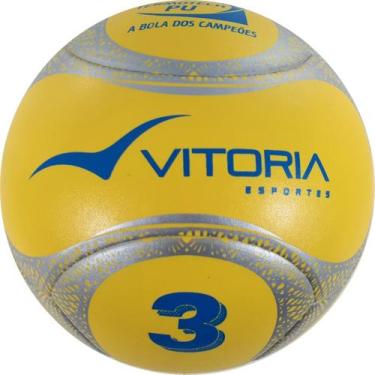 Imagem de Bola Futebol De Campo 3 Sub 12 Oficial Termotec Padrao Euro - Vitoria 