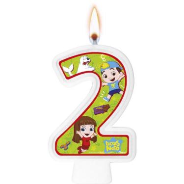 Imagem de Vela Luccas Neto Festa De Aniversário De 1 Á 5 Anos - Regina Festa