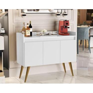 Imagem de Aparador Buffet Sala 3 Portas Luise - Diversas Cores - Comprar Moveis 