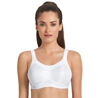 Imagem de Anita Sutiã Esportivo Momentum Feminino, Branco, 36E