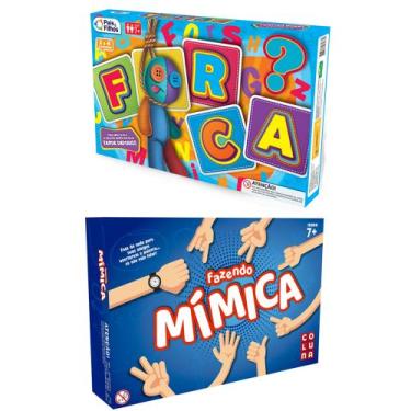 Imagem de Jogo Forca + Fazendo Mimicas Crianças 7 Anos - Coluna