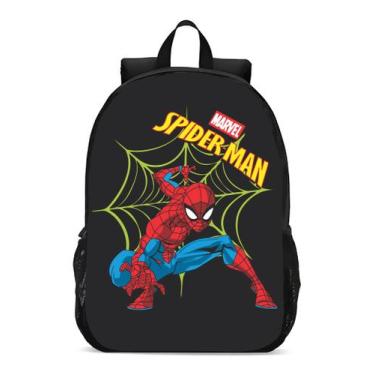 Imagem de Mochila Escolar Infanto Juvenil Filmes Desenhos Homem Aranha Novidade 