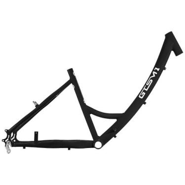 Imagem de Quadro aro 26 Gts m1 Retrô Alumínio - GTSM1, Preto fosco