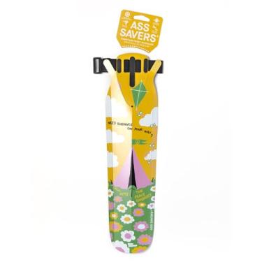 Imagem de Ass Savers Para-lama de bicicleta, clipe de tainha de velocidade no para-lama dianteiro/fender, regular para pneus de 23 a 47 mm, roteamento de cabos, tira de velcro 2 em 1 única, fácil montagem em