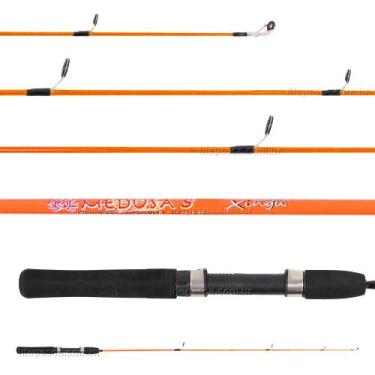 Imagem de Vara para Molinete Xingu Medusa 3'3" (1,00m) 2-6lbs - Inteiriça, Cor l