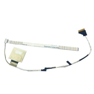 Imagem de HSSDTECH Cabo LCD LED LVDS EDP para exibição de tela, cabo flexível de vídeo, 30 pinos, substituição para HP ProBook 440 G9 X8S DDX8SCLC700