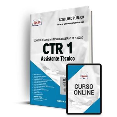 Imagem de Apostila CRT 1 - Assistente Técnico - Apostilas Opção