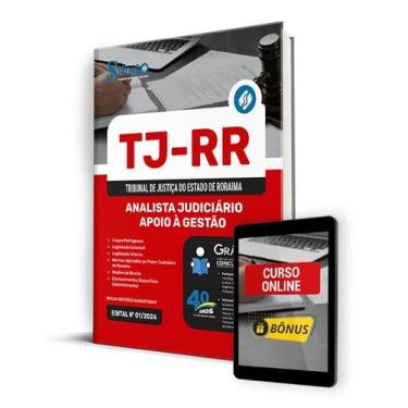 Imagem de Apostila TJ-RR 2024 - Analista Judiciário - Apoio à Gestão - Editora S