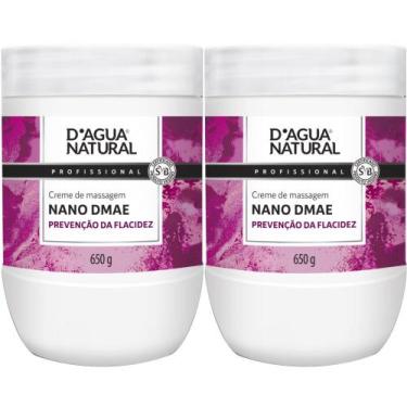 Imagem de 2UN Creme Massagem Corporal Nano Dmae 650G D'agua Natural - D'Água Nat