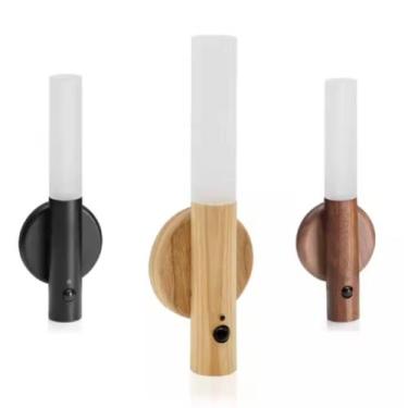 Imagem de Lâmpada De Parede Sem Fio Magnética Automática Led Usb luminaria Teto 