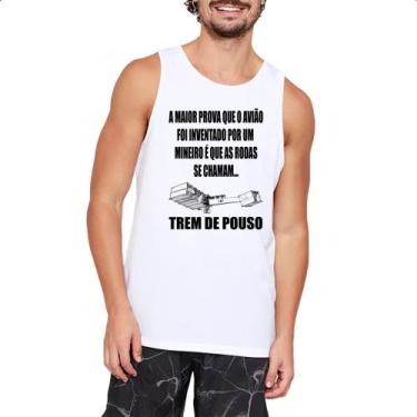 Imagem de Camiseta Regata 14 Bis Trem de pouso - Alearts, GG