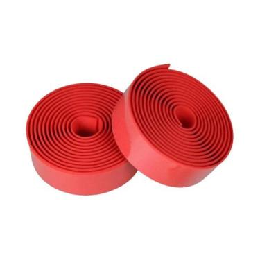 Imagem de Fita De Cortiça Para Guidão De Bicicleta, 2 Peças, Cinto De Borracha A