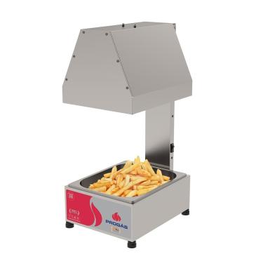 Imagem de Conservador De Frituras E Alimentos Profissional Inox Elétrico 1 Cuba Gn Prcf-10 220v - Progás 220v