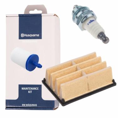 Imagem de Kit Manutenção Filtros Vela Motosserra Husqvarna 272xp Original
