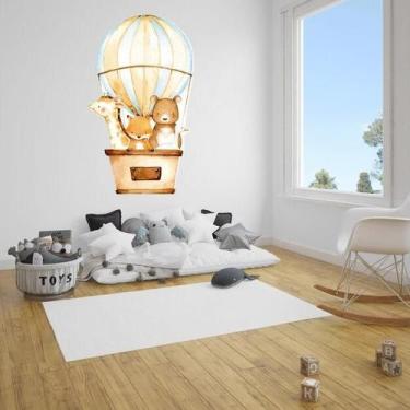 Imagem de Adesivo De Parede Safari No Balão Mod02 - Lojinha Da Luc Adesivos