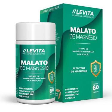 Imagem de Malato De Magnésio 60 Cápsulas - Levita