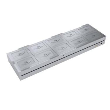 Imagem de Buffet de Mesa Térmico 10 Cubas 1/2 X 100 BMT 10 Ibet, 220V