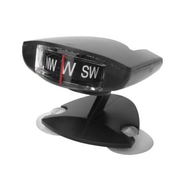 Imagem de Bússola Compacta Para Carro Dobrável Glomora, Montagem Em Ventosa, Direção De Precisão Apontando Para Aventuras Ao Ar Livre - Preta