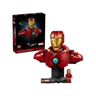 Imagem de LEGO Marvel Busto do Homem de Ferro MK4 - 76327 436 Peças