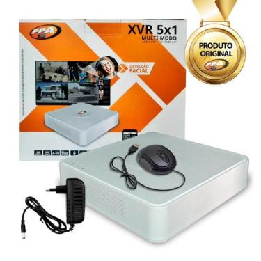 Imagem de Xvr Gravador DVR Gp3 Multi Modo 4 Canais Full HD C/ Detecção Facial PP