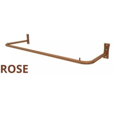 Imagem de Arara de Parede Cabideiro - Lojas Closets Quartos 100CM Várias Cores -