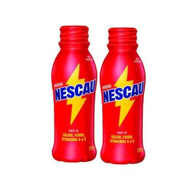 Imagem de Kit 2 Bebida Láctea Nescau Fast 270ml
