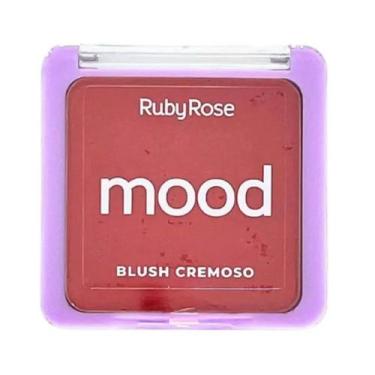 Imagem de Blush Cremoso Ruby Rose Mood Hbf587, CB06