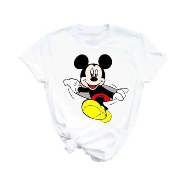 Imagem de Camiseta Kawaii De Mickey, Minnie E Pato Donald Da Disney, Estilo Hara