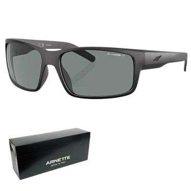 Imagem de Óculos de Sol Arnette Masculino Polarizado Fast Ball Preto AN4202 447/