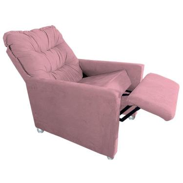 Imagem de Poltrona Reclinavel Do Papai e Mamãe Italia Rosa