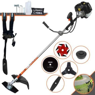 Imagem de Roçadeira Cortador de Grama Terra GRH-520 À Gasolina 2T 52cc 2,5HP Alt
