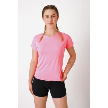 Imagem de Blusa Dry Fit Manga Morcego em Poliéster - Julissa, P, Pink