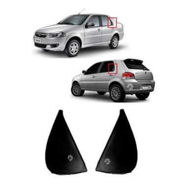 Imagem de Par Acabamento Porta Traseira Palio Siena 2004 2013 Original - fiat