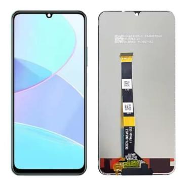 Imagem de Para Oppo Realme C51 LCD RMX3830 Display Touch Screen Digitalizador Montagem Substituição (Preto Sem Moldura)