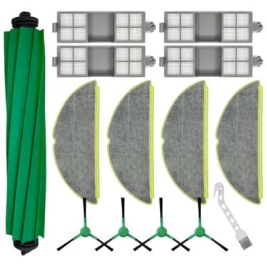 Imagem de Eagles 14 peças de reposição para aspirador de pó compatíveis com aspirador de pó iRobot Roomba 205 DustCompactor, 1 escova de rolo, 4 filtros Hepa, 4 esfregões, 4 escovas laterais, 1 escova de