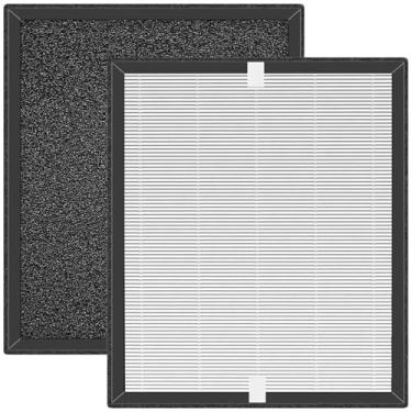 Imagem de Filtro de substituição BS-10 para purificador de ar PARTU BS-10, 3 em 1, H13 True HEPA com carvão ativado de eficiência e pré-filtro, pacote com 2